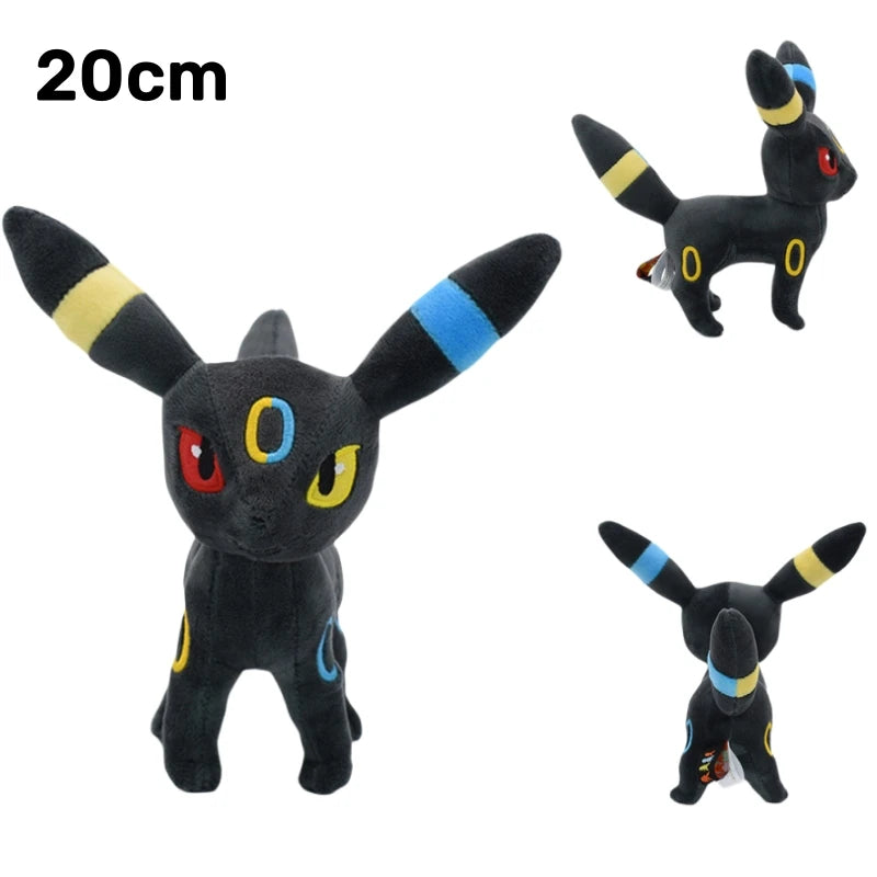 Shiny Black Pokémon Plush – 26 Styles