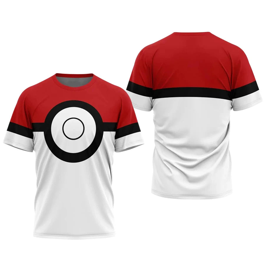 Poké Ball T-Shirt & Shorts Set