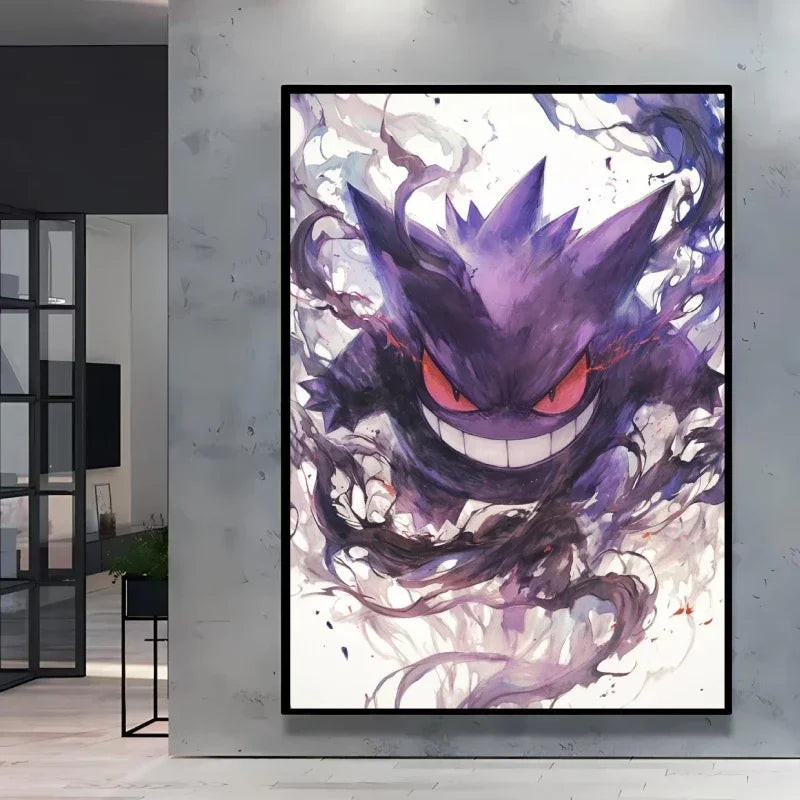 Classic Pokémon Canvas Print – Unframed