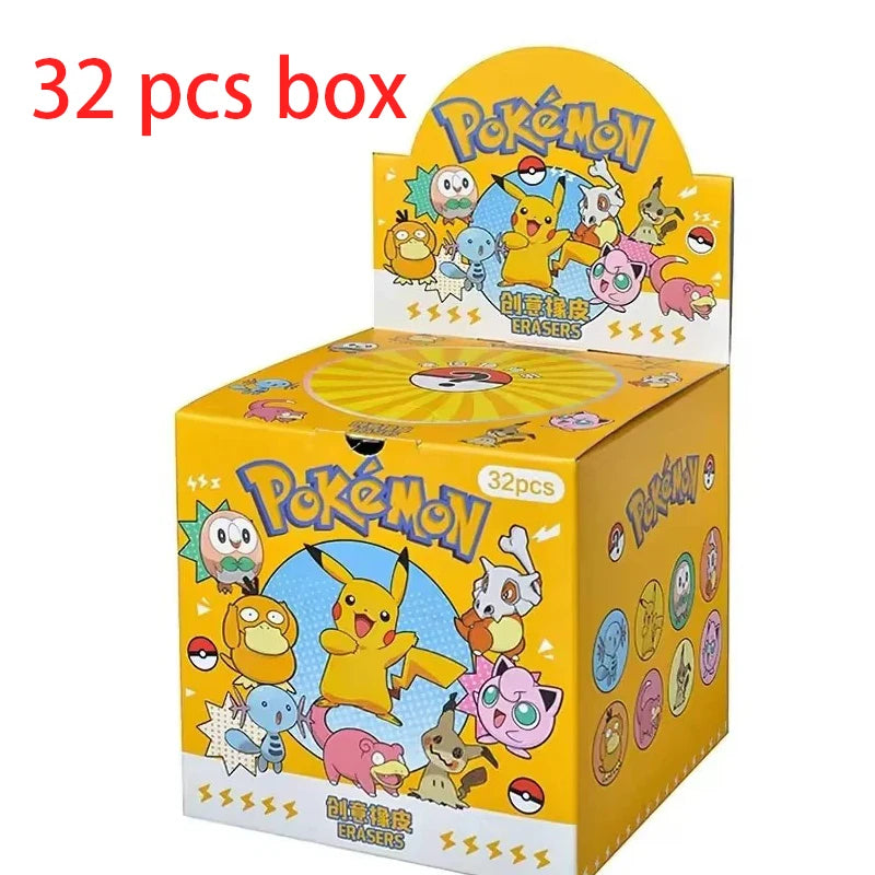 Pikachu Mystery Erasers – 1 to 32 Pack