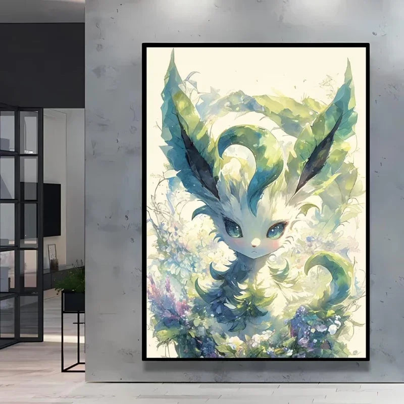Classic Pokémon Canvas Print – Unframed