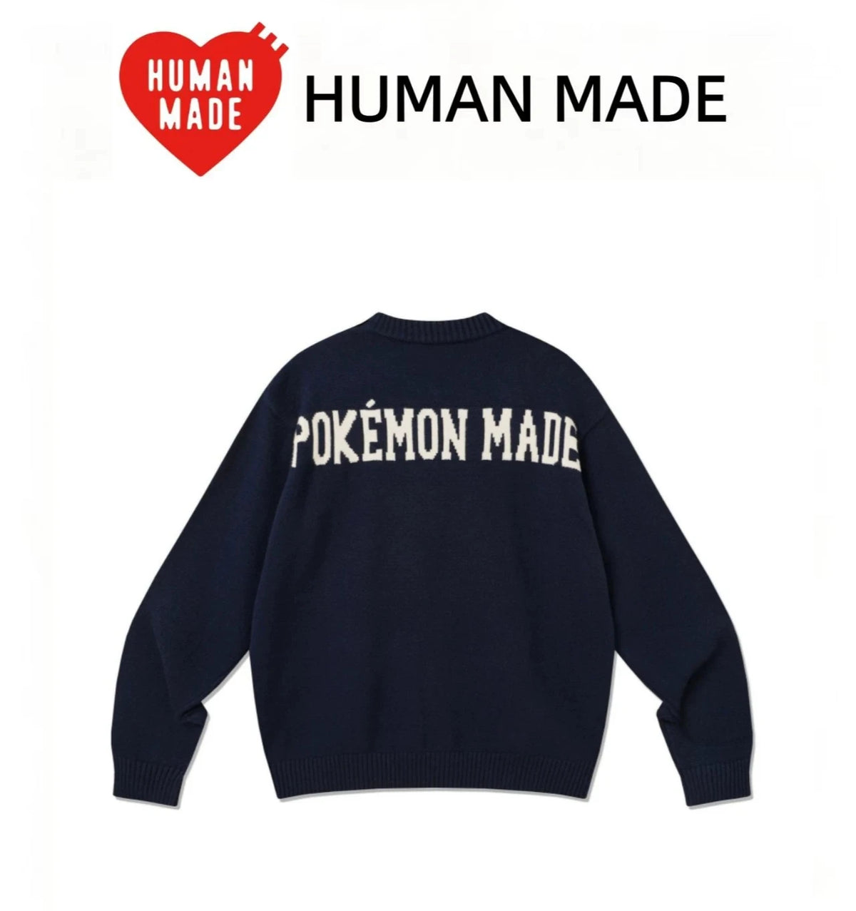 Pikachu Jacquard Knit Sweater