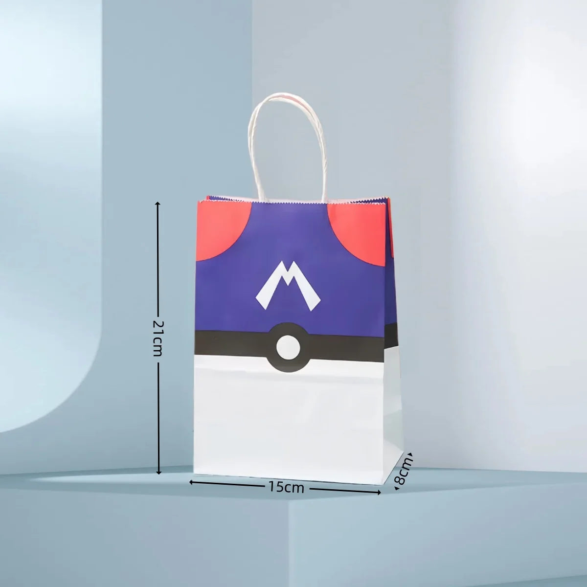 Pikachu Kraft Paper Gift Bags