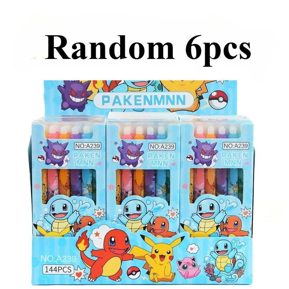 Pokémon Erasable Gel Pens – 6 to 24 Pack