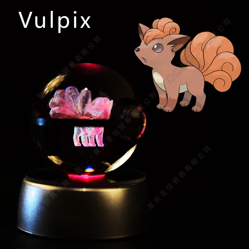 Pokémon 3D Crystal Ball Night Light