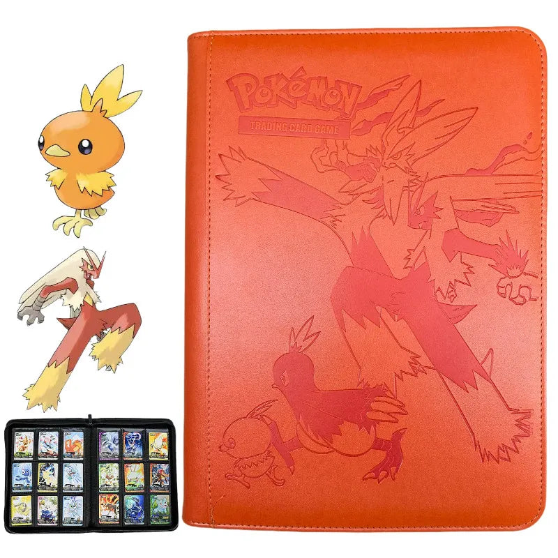 9-Pocket Card Binder – 15 Cover Designs