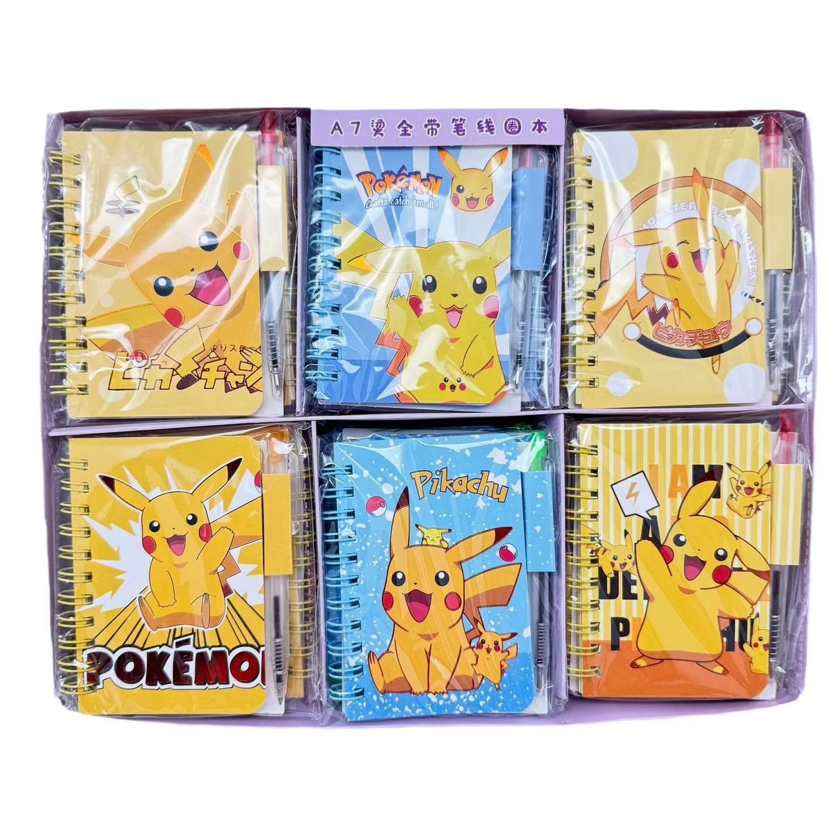 Pikachu Spiral Notebook