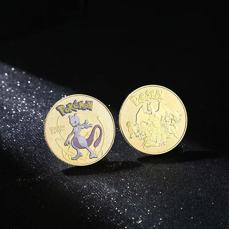 Gold-Plated Pokémon Collector Coins