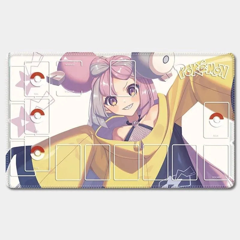 Iono & Kanto Starters Playmat – 15 Designs