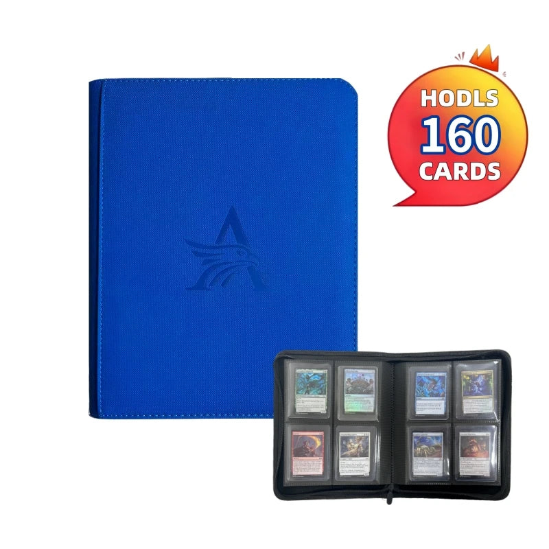 4-Pocket Toploader Binder – Holds 160