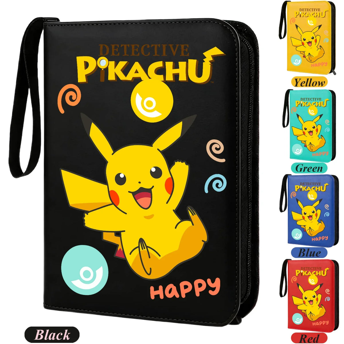 4-Pocket Zip Card Binder – 400 Cards