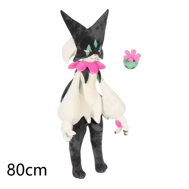 Giant Velvet Meowscarada Plush – 80 to 170 cm