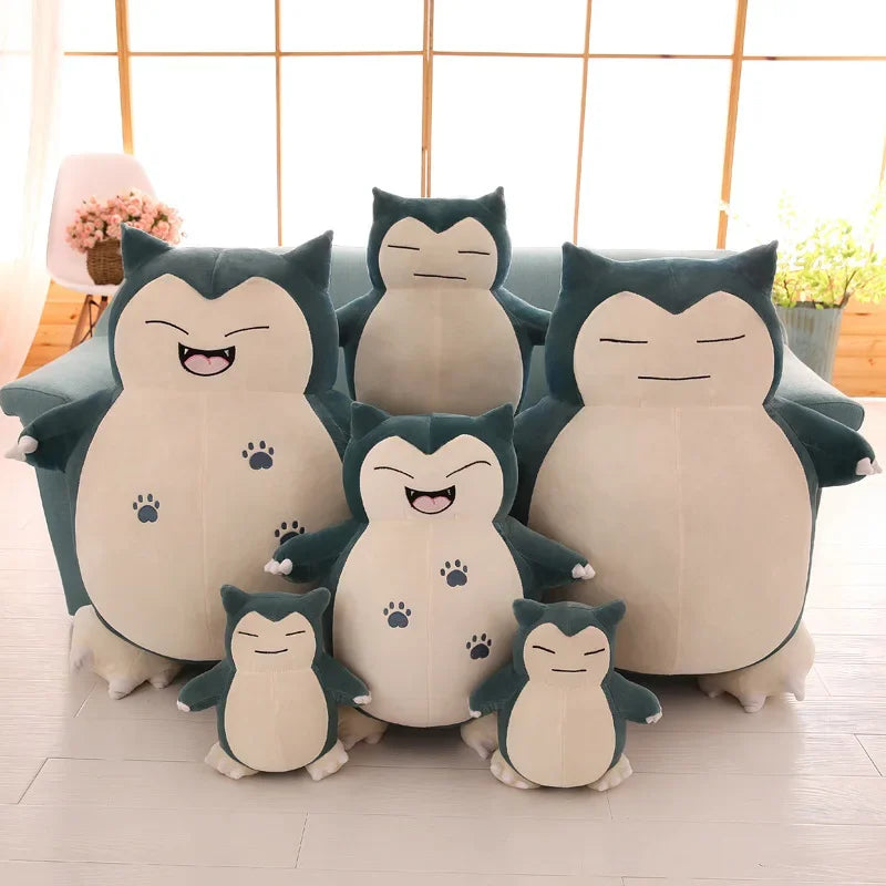 Snorlax Plush Pillow – 30 or 50 cm