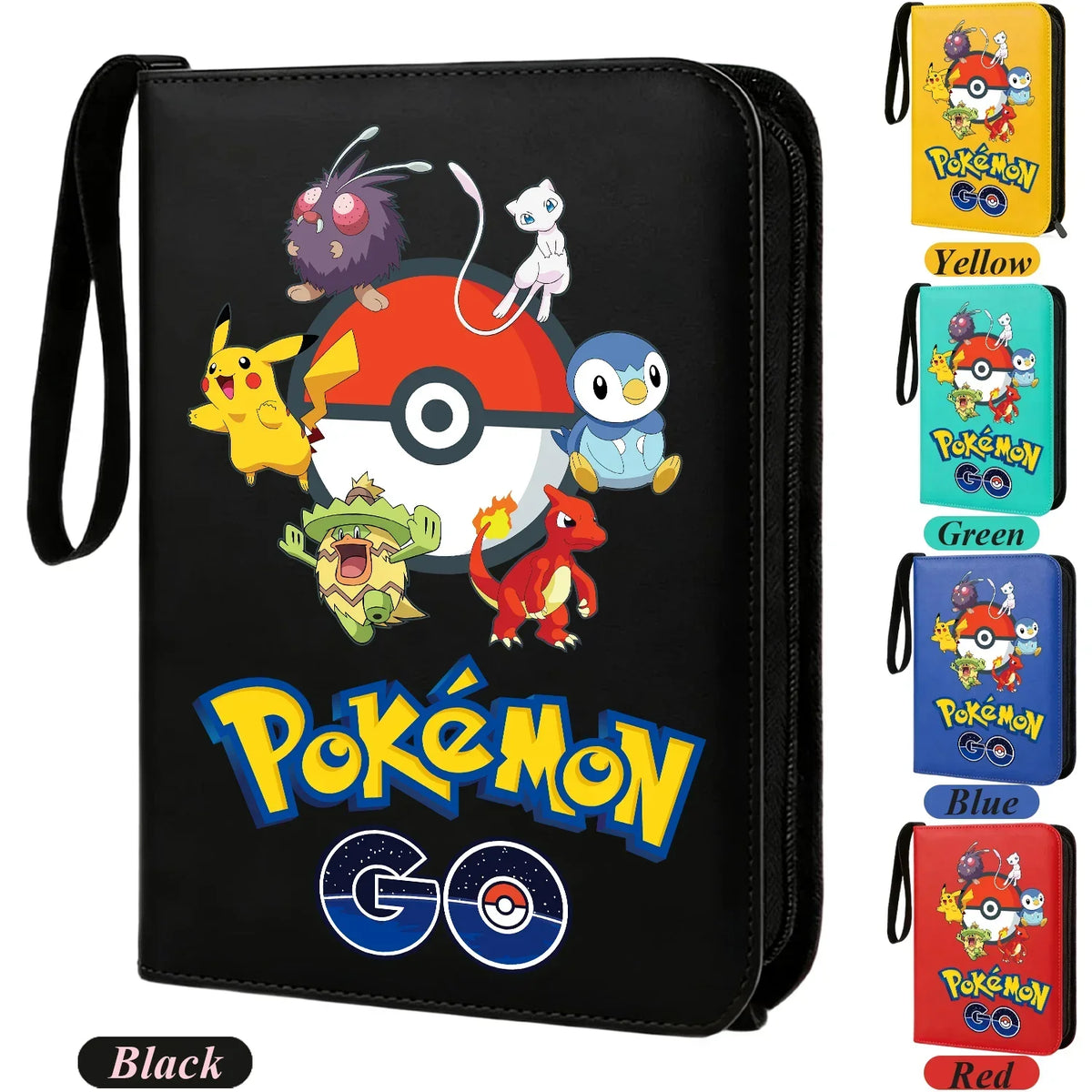 4-Pocket Zip Card Binder – 400 Cards