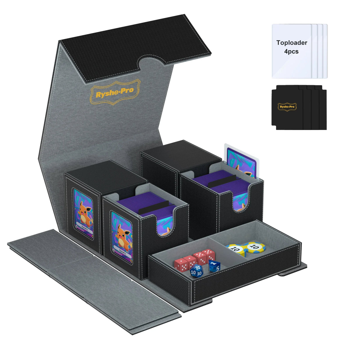5-in-1 Deck Box with Dividers