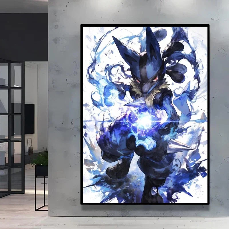 Classic Pokémon Canvas Print – Unframed