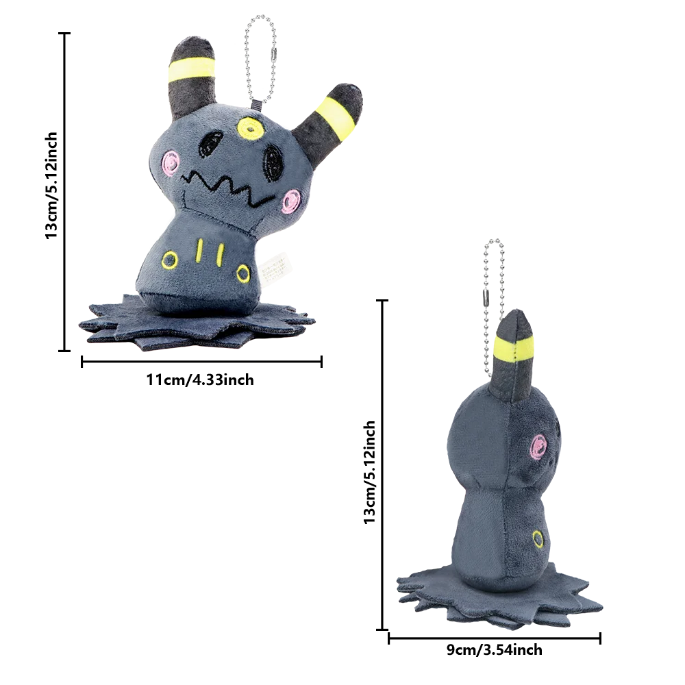 Eeveelution Mini Plush Keychain – 6 cm