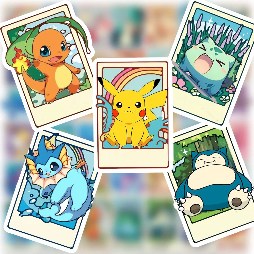 Pokémon Tarot Card Stickers – 50 Pack
