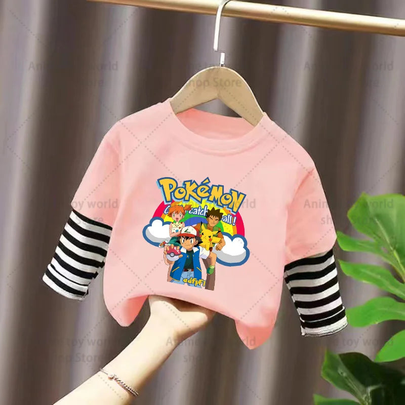 Kids' Pokémon Long-Sleeve Layered Tee