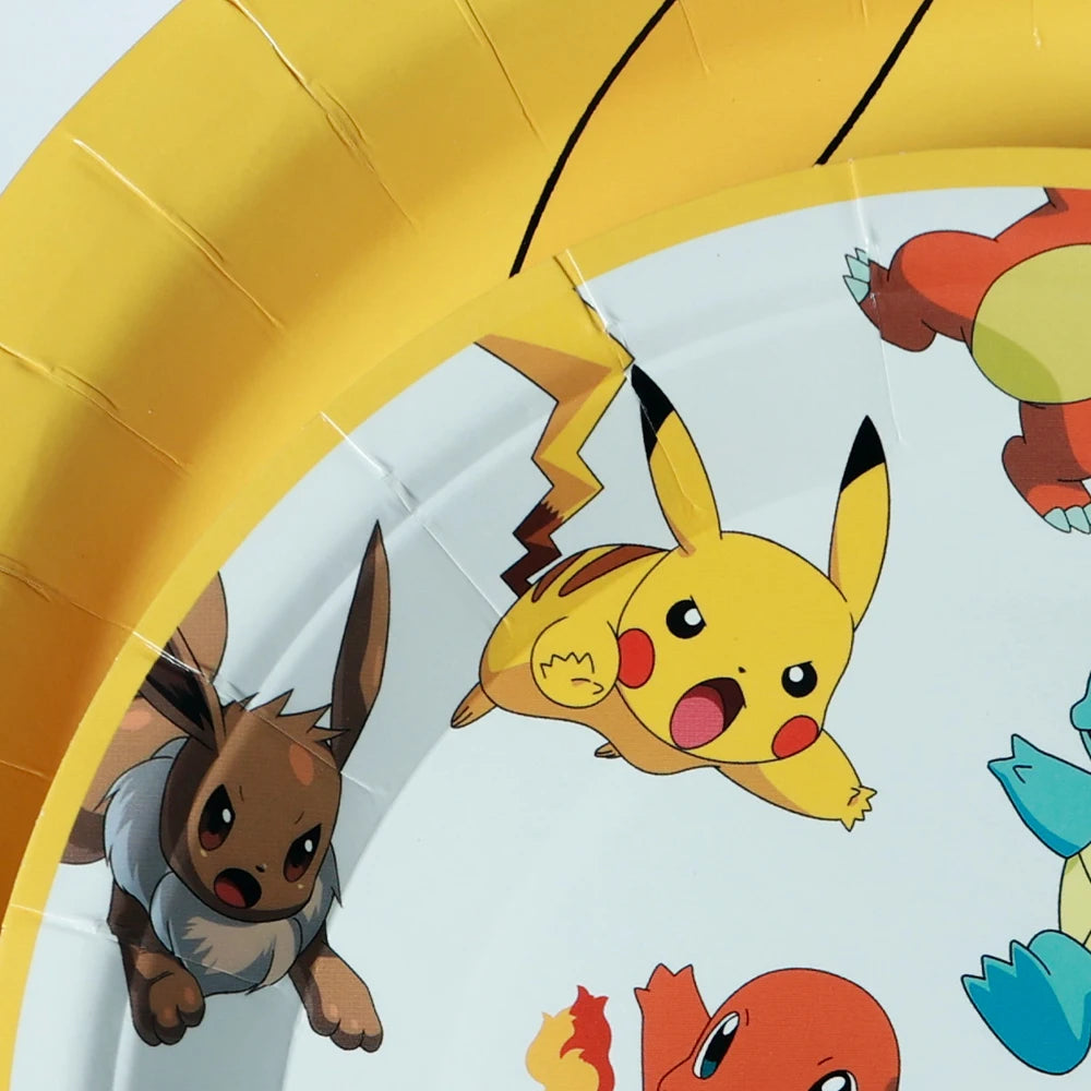 Pikachu Party Tableware Set – 60 Pieces