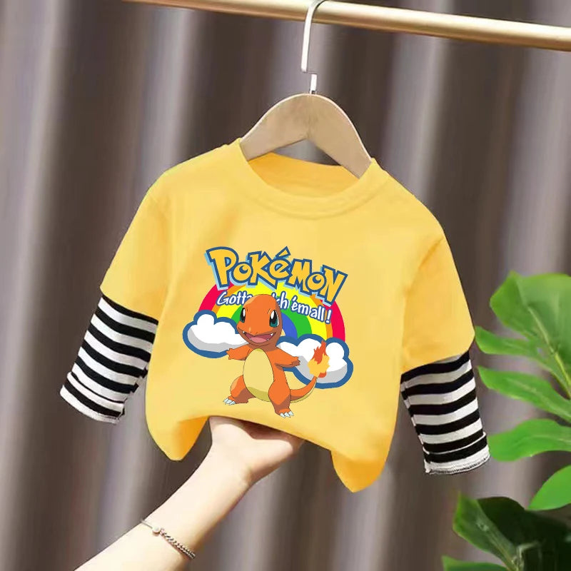 Kids' Pokémon Long-Sleeve Layered Tee