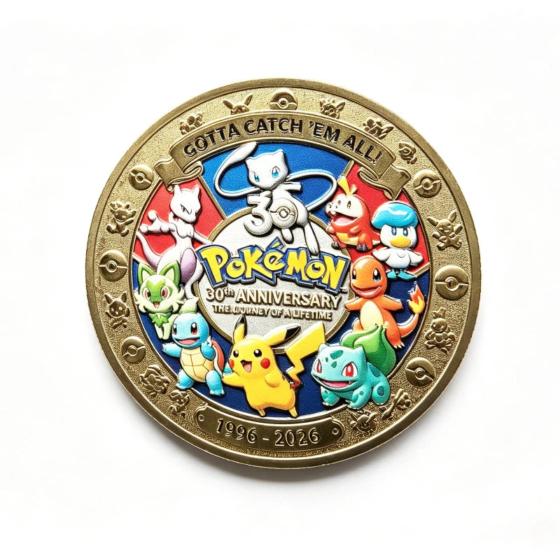 30th Anniversary Metal Medallions