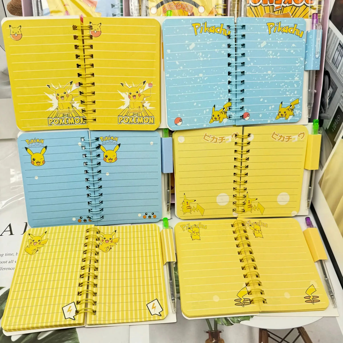 Pikachu Spiral Notebook
