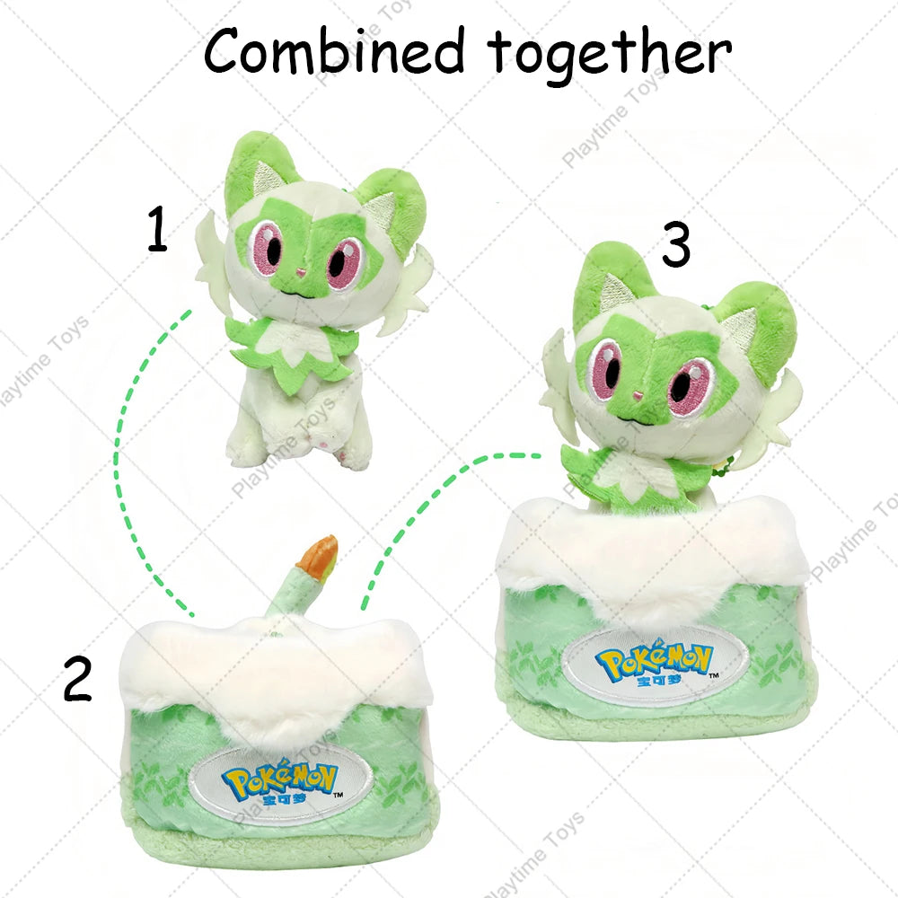 Pokémon Cake Plush Keychain