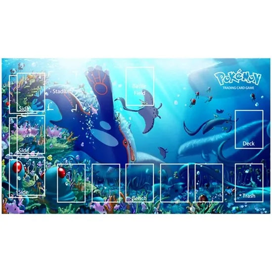 Kyogre & Pikachu Playmat