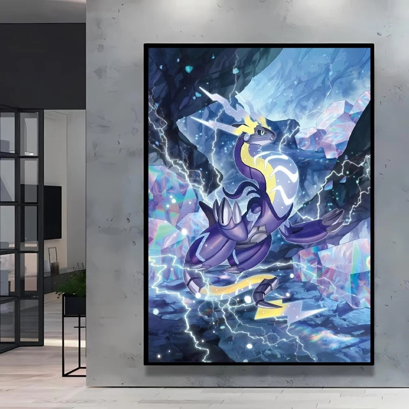 Arceus & Classic Pokémon Canvas Print – Unframed
