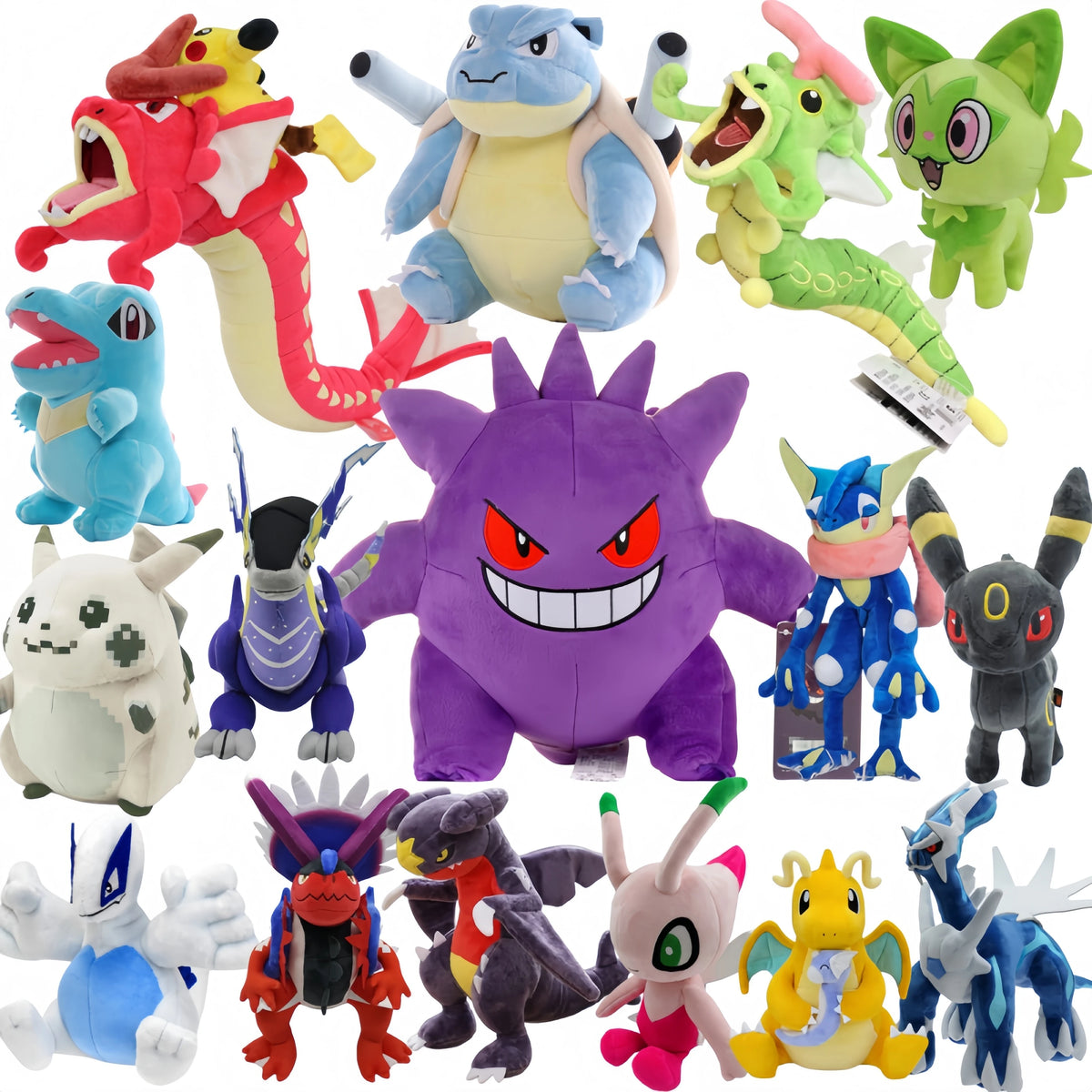 Pokémon Plush – 70 Characters, Legends & Dragons