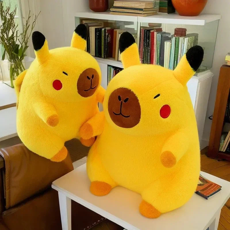 Pikachu Capybara Plush – 30 to 50 cm