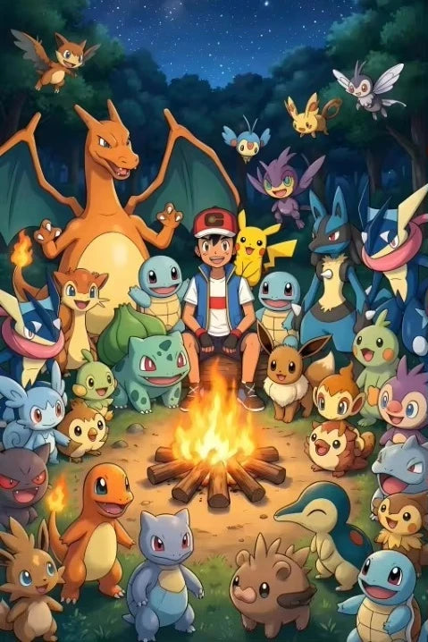 Pokémon Jigsaw Puzzle – 500 to 2000 Pieces
