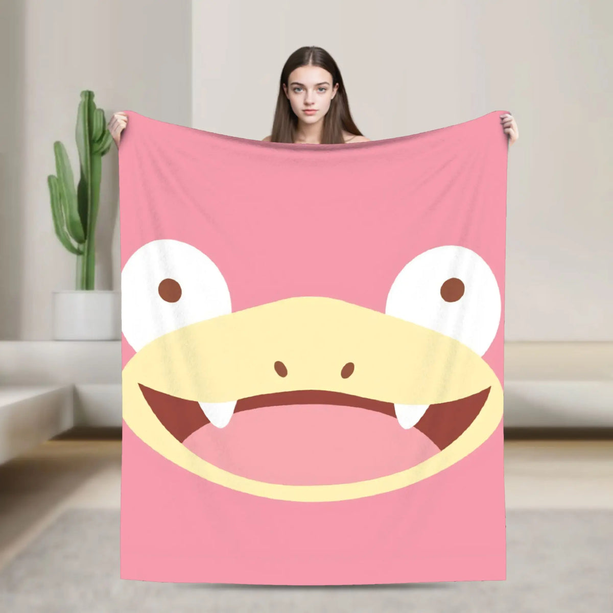 Slowpoke Flannel Blanket