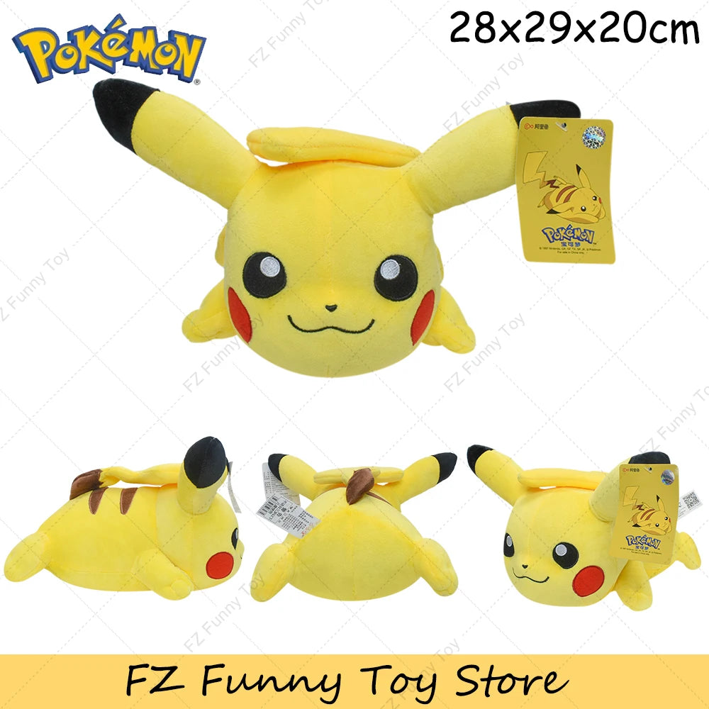 Sleeping Pokémon Plush – Pawmi, Lucario & More