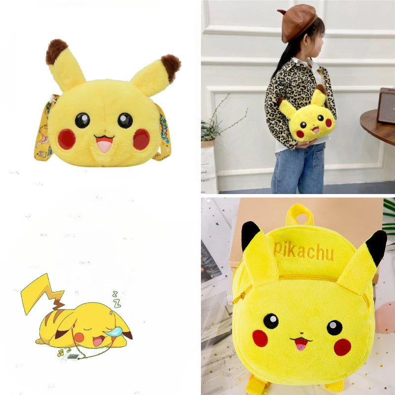 Pikachu Plush Bag – Backpack or Crossbody