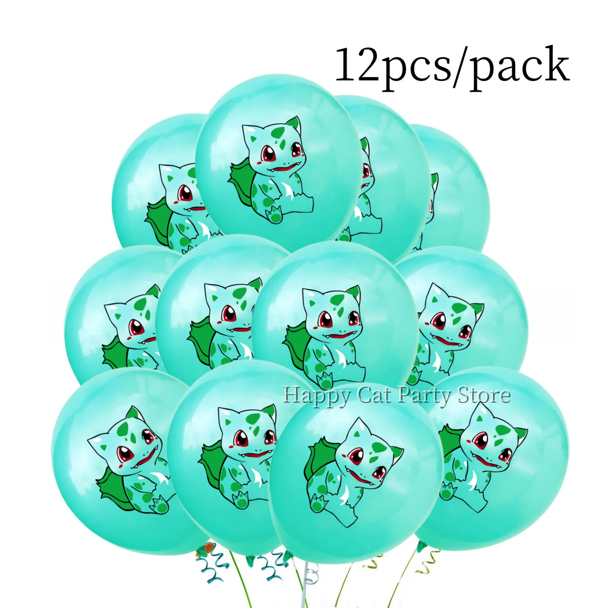 Pikachu & Poké Ball Latex Balloons