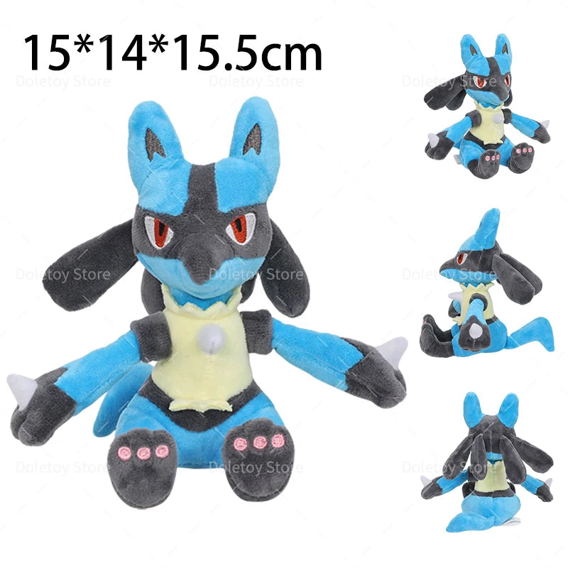 Pokémon Plush – Wooper, Ponyta, Lucario & More