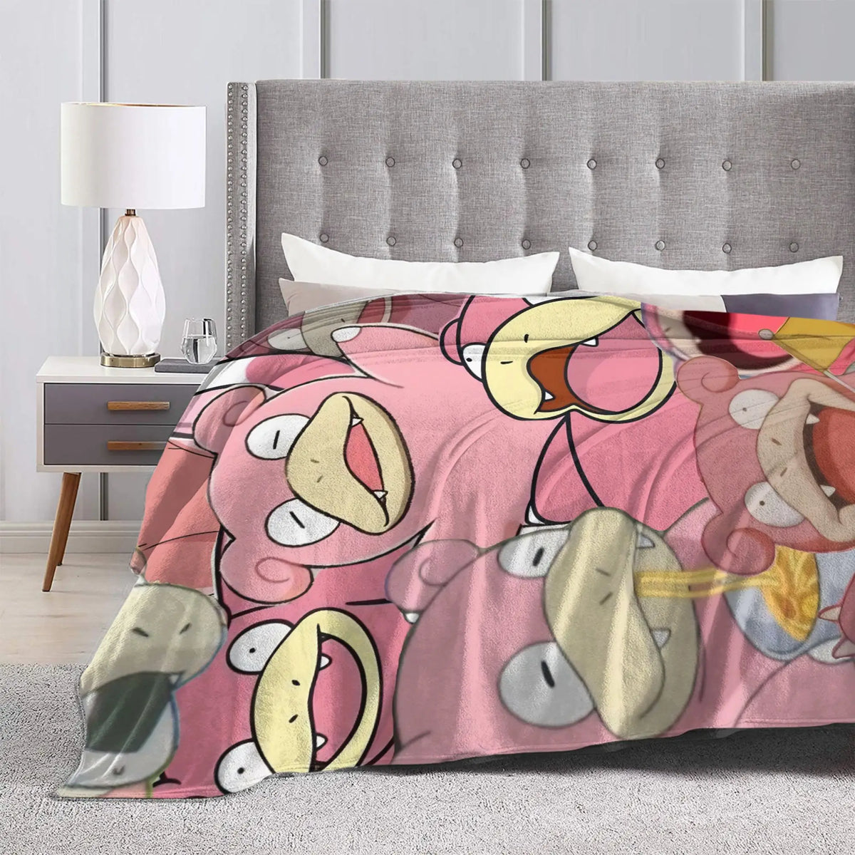 Slowpoke Flannel Blanket