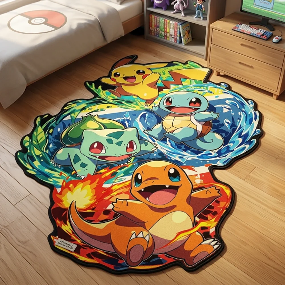 Kanto Starters Rug