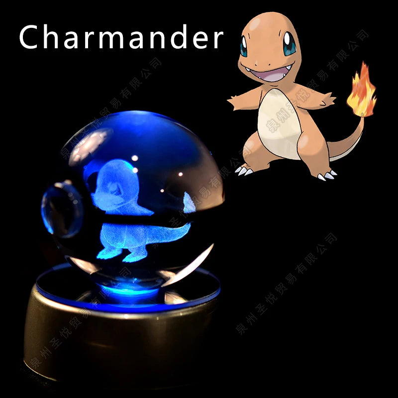 Pokémon 3D Crystal Ball Night Light