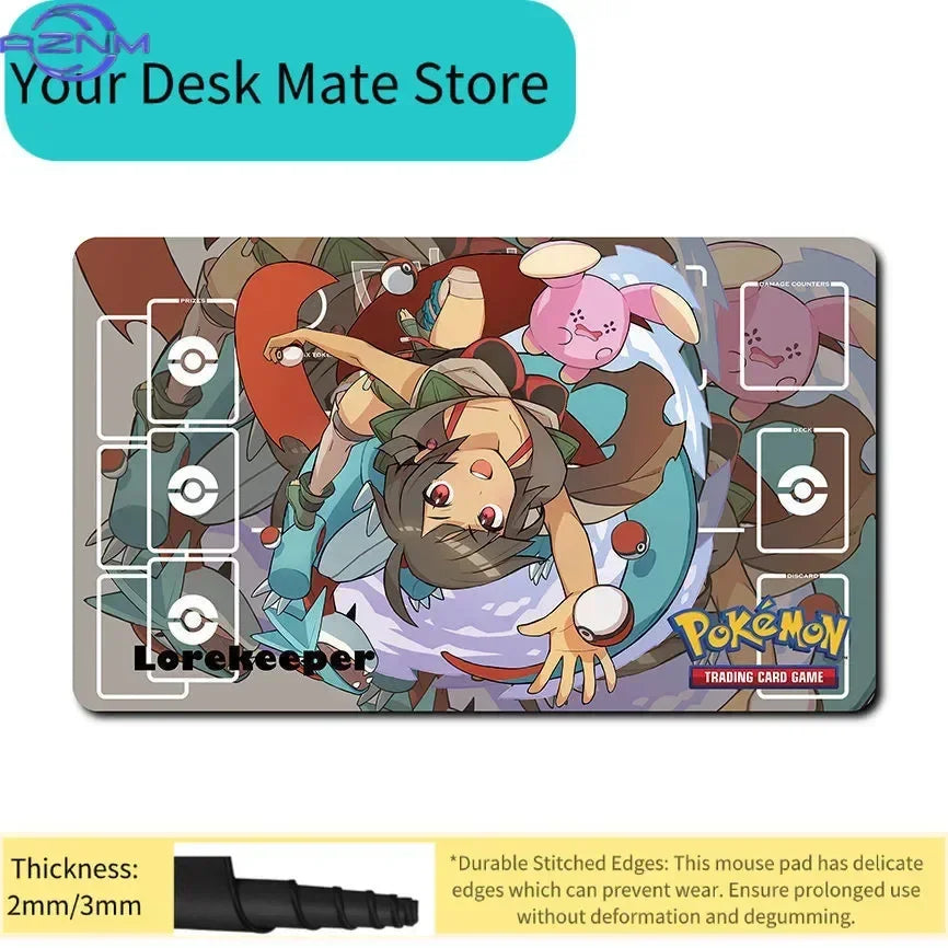 N with Reshiram & Zekrom Playmat