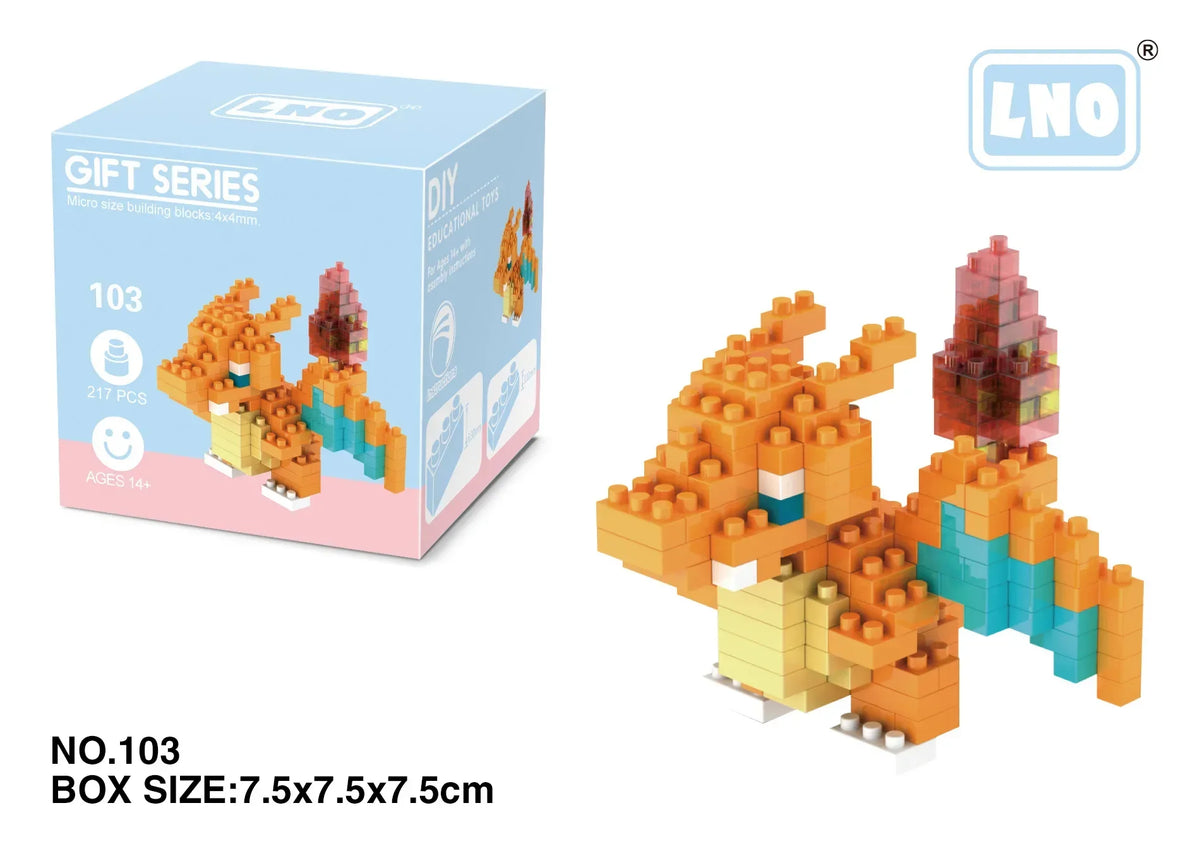 Legendary Mini Blocks – Charizard, Kyogre, Groudon & Rayquaza