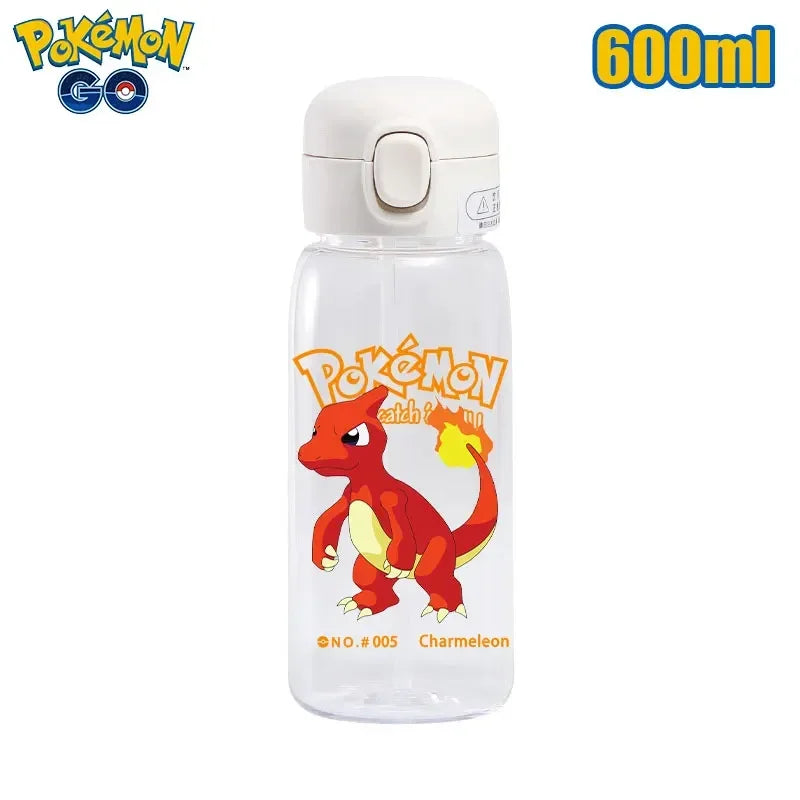 Pokémon Straw Water Bottle – 600 ml