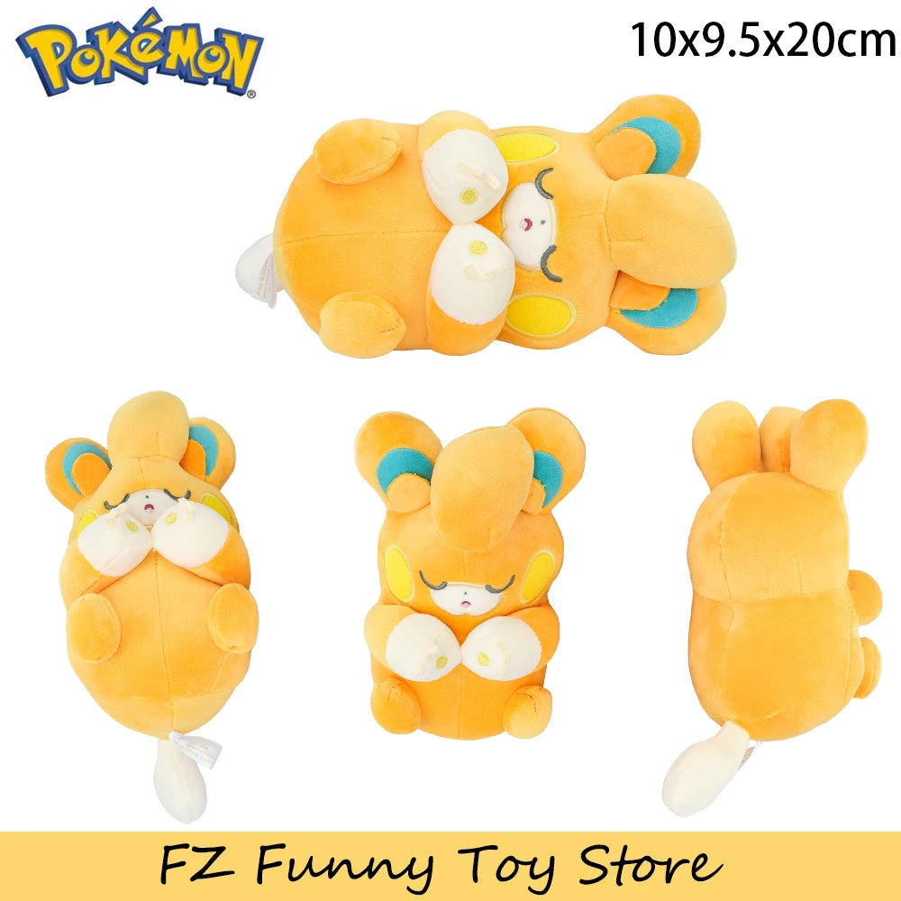 Sleeping Pokémon Plush – Pawmi, Lucario & More