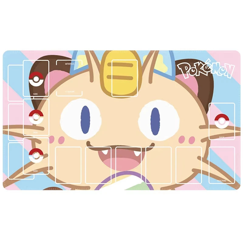 Jigglypuff, Meowth & Gengar Playmat