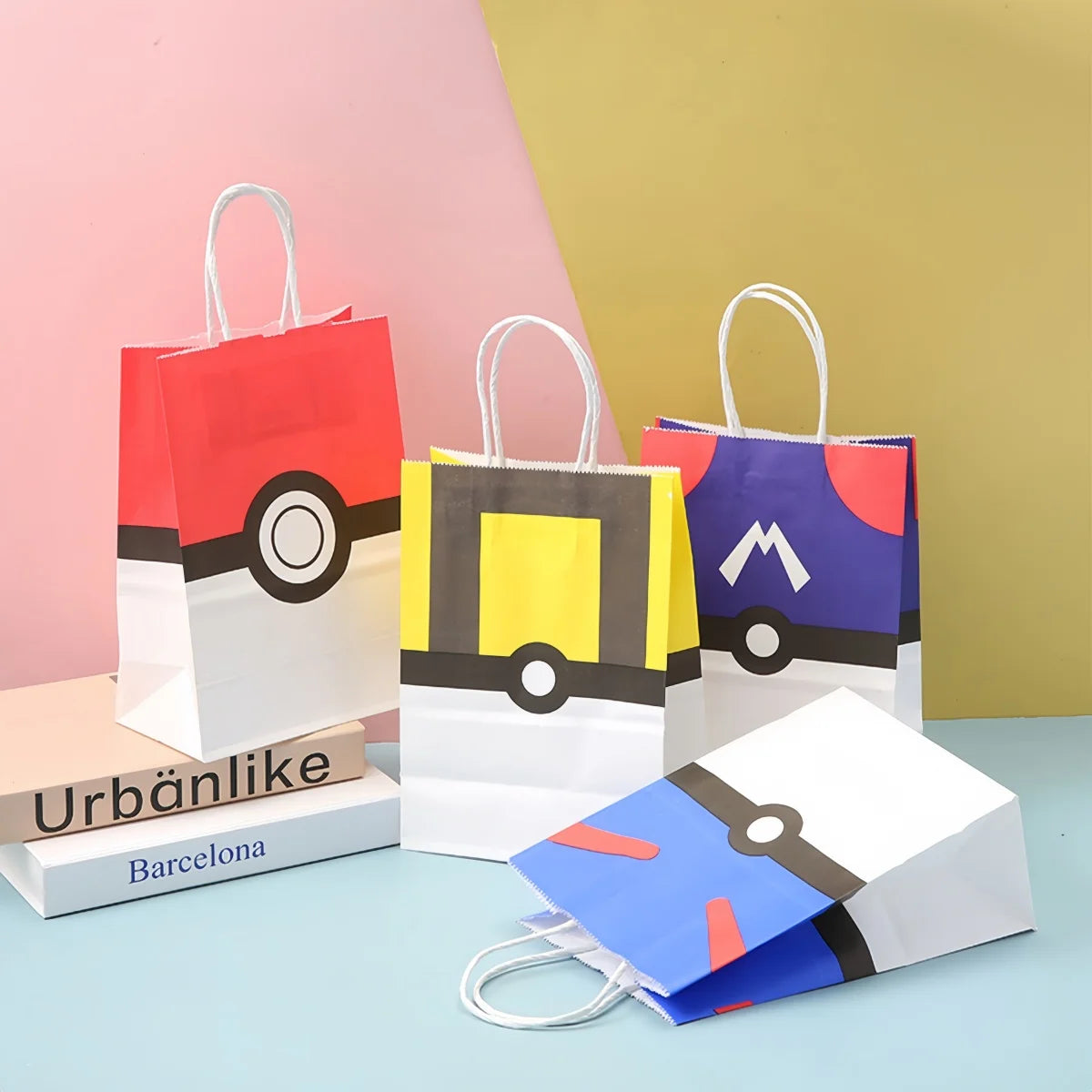 Pikachu Kraft Paper Gift Bags
