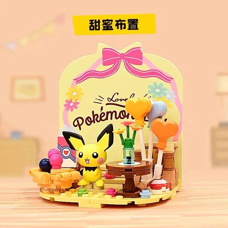 Pikachu Beach Party Brick Set