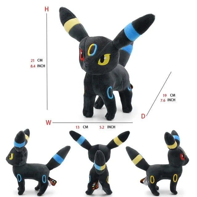 Eeveelution & Pikachu Plush Pillow