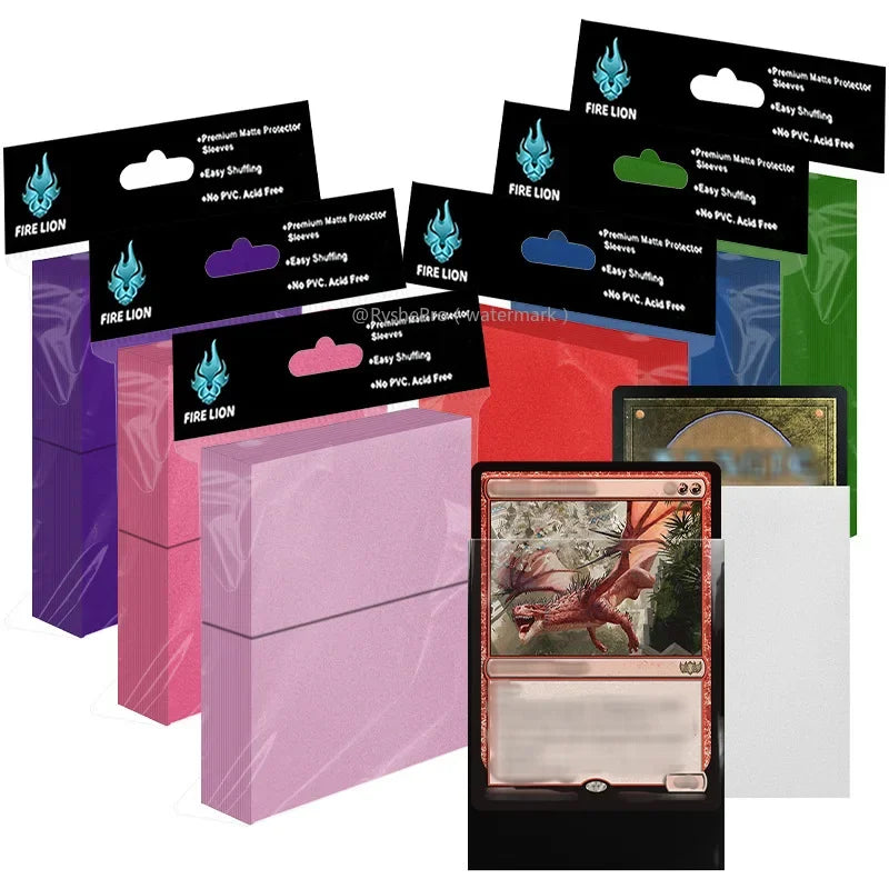 Matte Card Sleeves – 100 Pack